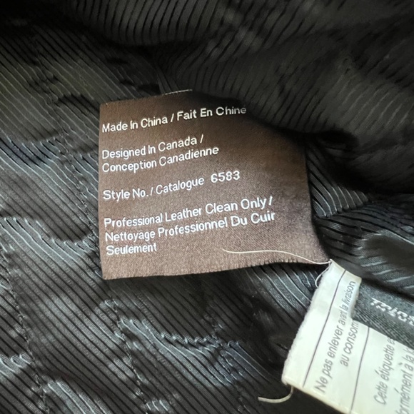 Men’s Daniel leather jacket - Style 6583 - Picture 4 of 6